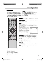 Preview for 17 page of Orion TV20RN10D Operating Instructions Manual