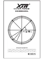 Preview for 4 page of Orion XSM654SL Owner'S Manual