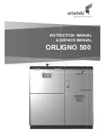 Orlanski ORLIGNO 500 Instruction Manual & Service Manual preview