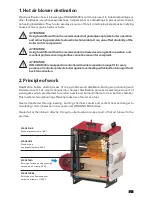 Предварительный просмотр 3 страницы Orlanski Orligno 600 Instruction Manual & Service Manual