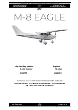 Preview for 1 page of Orlican M-8 EAGLE 2022 Pilots Operating Manual