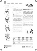 Preview for 4 page of Orliman actius ACAN01 UNI Instructions For Use And Care