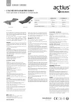 Предварительный просмотр 4 страницы Orliman Actius ACDE01 UNI Instructions For Use And Care