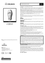 Preview for 9 page of Orliman airyplant AP750P Use And Maintenance Instructions