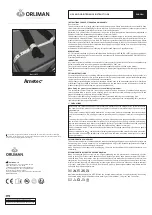 Preview for 2 page of Orliman Arnetec 1015 Use And Maintenance Instructions