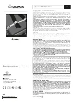 Preview for 4 page of Orliman Arnetec 1015 Use And Maintenance Instructions