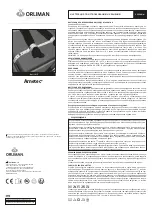 Предварительный просмотр 10 страницы Orliman Arnetec 1015 Use And Maintenance Instructions