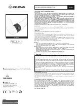 Preview for 2 page of Orliman Fixquick BCS400 Use And Maintenance Instructions