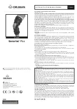 Preview for 10 page of Orliman Gonartec Plus Use And Maintenance Instructions