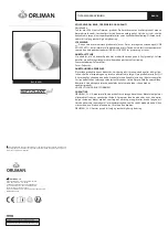 Preview for 11 page of Orliman SOFY-PLANT gel GL-201 Use And Maintenance Instructions