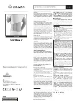 Preview for 3 page of Orliman STAR BRACE LSO-B Use And Maintenance Instructions