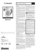 Preview for 7 page of Orliman STAR BRACE LSO-B Use And Maintenance Instructions