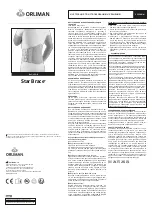 Preview for 10 page of Orliman STAR BRACE LSO-B Use And Maintenance Instructions