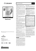 Preview for 11 page of Orliman STAR BRACE LSO-B Use And Maintenance Instructions