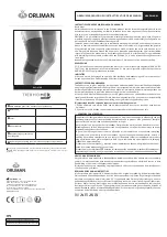 Preview for 8 page of Orliman THERMOMED SMART 4100 Use And Maintenance Instructions