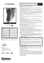 Preview for 8 page of Orliman Thermomed Smart 4109 Use And Maintenance Instructions