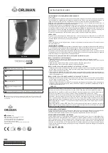 Preview for 9 page of Orliman Thermomed Smart 4109 Use And Maintenance Instructions