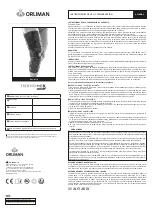 Orliman THERMOMED SMART 4113 Use And Maintenance Instructions preview