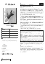 Orliman THERMOMED SMART 4604 Use And Maintenance Instructions preview