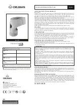 Preview for 2 page of Orliman Thermomed Smart 5502 Use And Maintenance Instructions