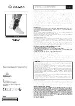 Preview for 3 page of Orliman Valtec EST-085 Use And Maintenance Instructions