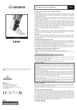 Preview for 7 page of Orliman Valtec EST-085 Use And Maintenance Instructions