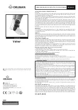 Preview for 8 page of Orliman Valtec EST-085 Use And Maintenance Instructions