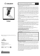 Preview for 10 page of Orliman Valtec EST-085 Use And Maintenance Instructions