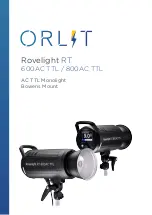 Предварительный просмотр 1 страницы Orlit Rovelight RT 600AC TTL Manual