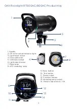 Предварительный просмотр 7 страницы Orlit Rovelight RT 600AC TTL Manual