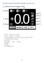 Предварительный просмотр 8 страницы Orlit Rovelight RT 600AC TTL Manual