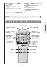 Предварительный просмотр 87 страницы Ormed Artromot S3 Operating Instructions Manual