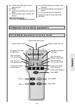 Предварительный просмотр 127 страницы Ormed Artromot S3 Operating Instructions Manual