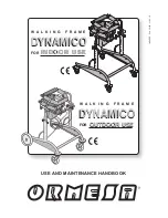 Preview for 1 page of Ormesa DYNAMICO 1 Use And Maintenance Handbook