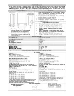 Предварительный просмотр 2 страницы Orno OR-DB-YE-115 Service Manual