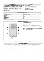 Preview for 2 page of Orno OR-DC-631 Installation And Service Manual