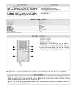 Предварительный просмотр 9 страницы Orno OR-DC-631 Installation And Service Manual