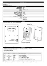 Preview for 2 page of Orno OR-ZS-802 Manual