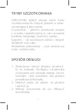 Preview for 9 page of Oromed ORO-SONIC BASIC Manual