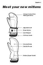 Предварительный просмотр 5 страницы ORORO HEATED MITTENS Manual