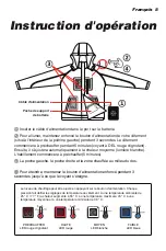 Preview for 9 page of ORORO HEATED PADDED JACKET Manual