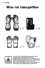 Предварительный просмотр 14 страницы ORORO TWIN-CITIES HEATED GLOVES Manual