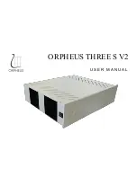 ORPHEUS THREE S V2 User Manual preview