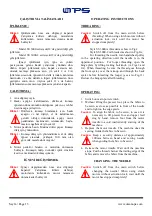 Предварительный просмотр 14 страницы Orsan OPS SS 3000 Illustrated Parts List