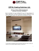 Preview for 1 page of ORTAL Clear 100 LS Installation & Operation Manual