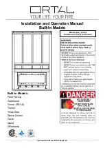 ORTAL Clear 130 LS Installation And Operation Manual preview