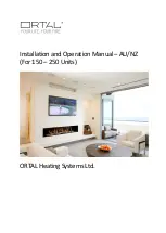 Preview for 1 page of ORTAL Clear 200 Installation And Operation Manual