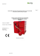 Предварительный просмотр 1 страницы ORTE Pellet Comfort 10 Technical And Maintenance Documentation, Operation And Maintenance Manual, Warranty