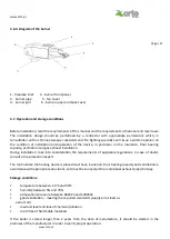 Предварительный просмотр 11 страницы ORTE Pellet Comfort 10 Technical And Maintenance Documentation, Operation And Maintenance Manual, Warranty