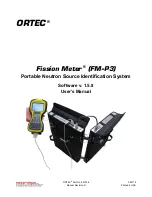 ORTEC Fission Meter FM-P3 User Manual preview